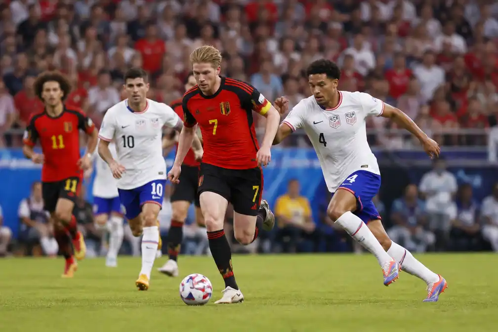 België schakelt VS uit op WK; media spreken van 'gerechtigheid'