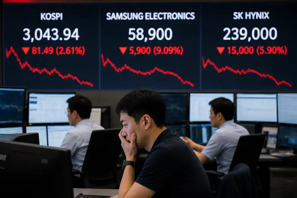 Zuid-Koreaanse beurs zwaar onderuit door koersval Samsung ondanks winst