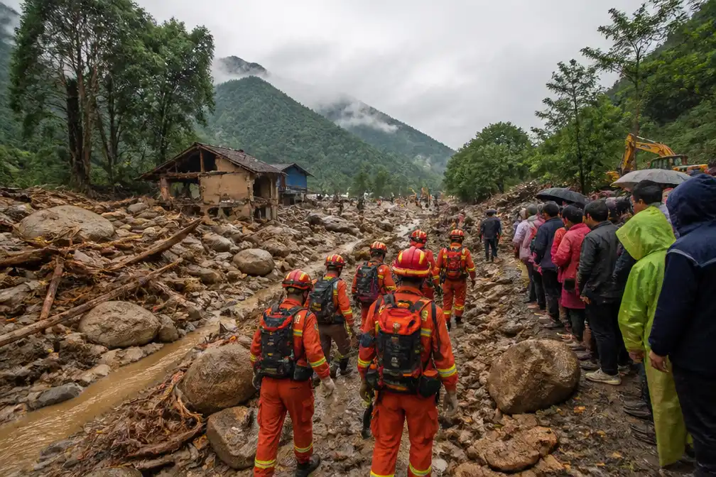 Zware stormen doden 15 in China, Xi roept op tot reddingsoperaties