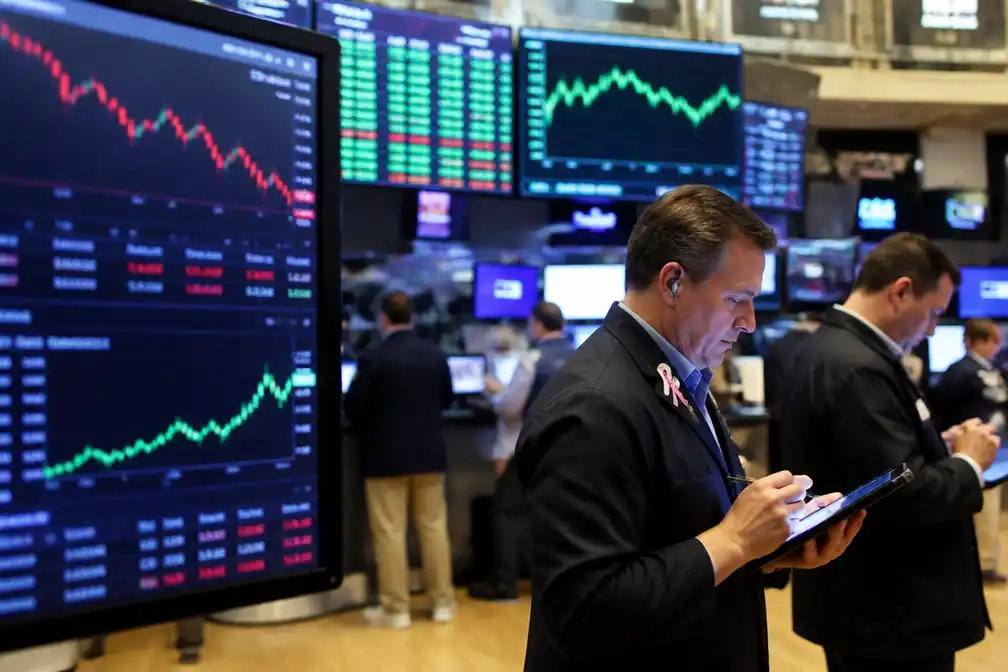 Gemengd Wall Street: chipaandelen dalen, Dow stijgt