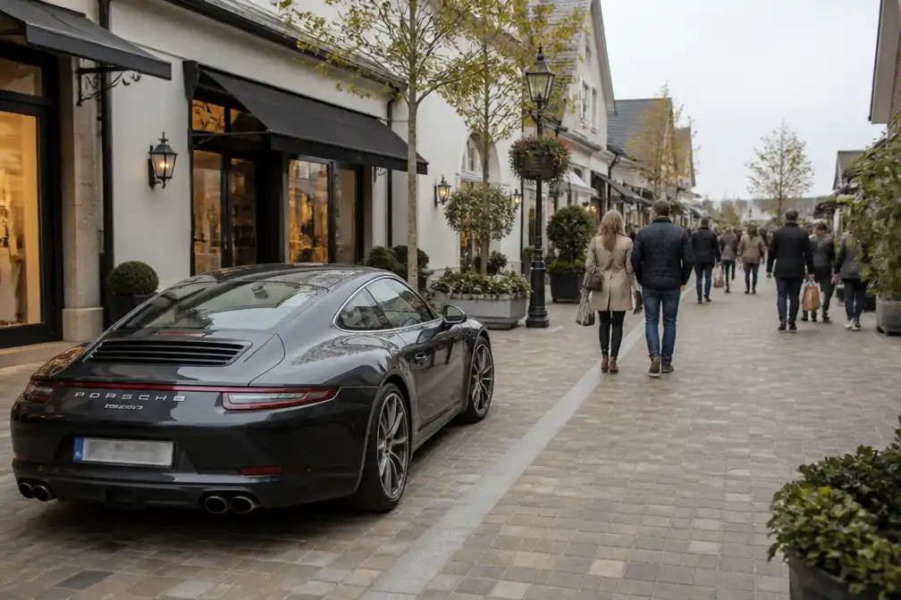 Welgesteld koppel veroordeeld voor winkeldiefstallen in Maasmechelen Village met Porsche