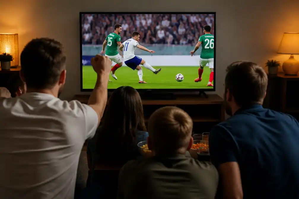 WK-wedstrijd Engeland-Mexico verbreekt Brits kijkcijferrecord voor nachtprogramma