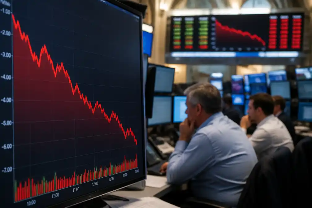 Chipaandelen kelderen, AEX-index onderuit op 7 juli 2026