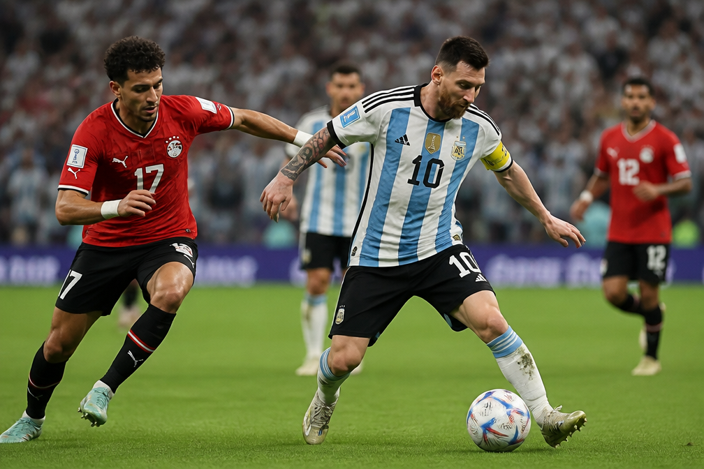 Egypte dient FIFA-klacht in na controversieel 3-2 verlies tegen Argentinië