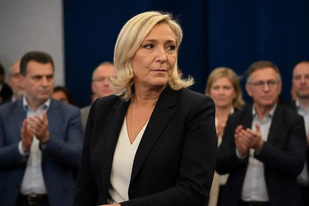 Marine Le Pen blijft presidentskandidaat ondanks veroordeling voor fraude