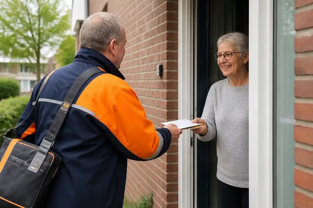 Nederlandse kranten zoeken bijzondere verhalen over postbezorgers