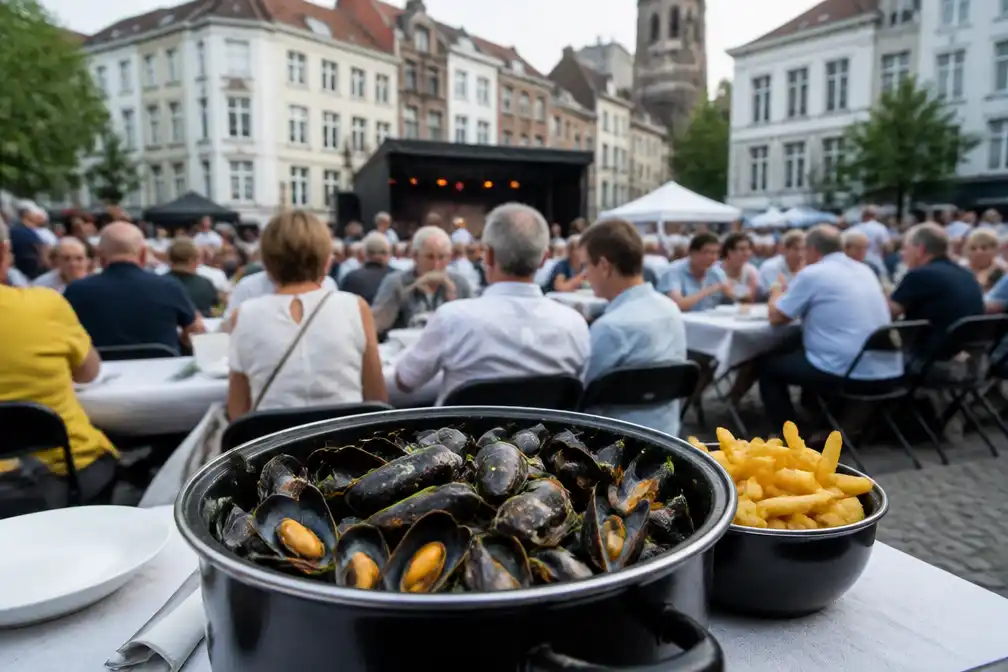 Bal National in Brussel serveert voor het eerst Belgische mosselen op vooravond van Nationale Feestdag