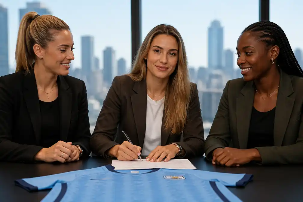 London City Lionesses contracteren tweevoudig Ballon d'Or-winnares Alexia Putellas