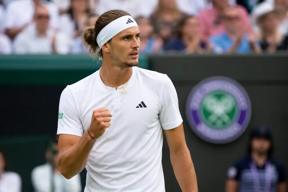 Zverev voor het eerst naar halve finales Wimbledon na zege op Fritz