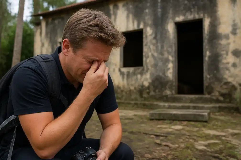 Tobias Camman geëmotioneerd bij Vietnam-opdracht in Het Perfecte Plaatje Op Reis