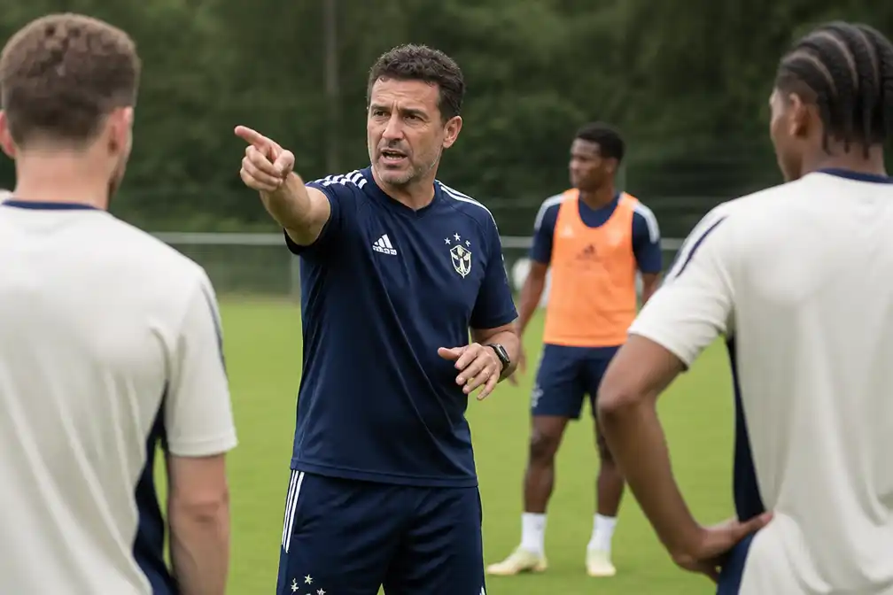 Nieuwe Ajax-trainer Michel belooft aanvallend voetbal, geen 28 punten achter PSV