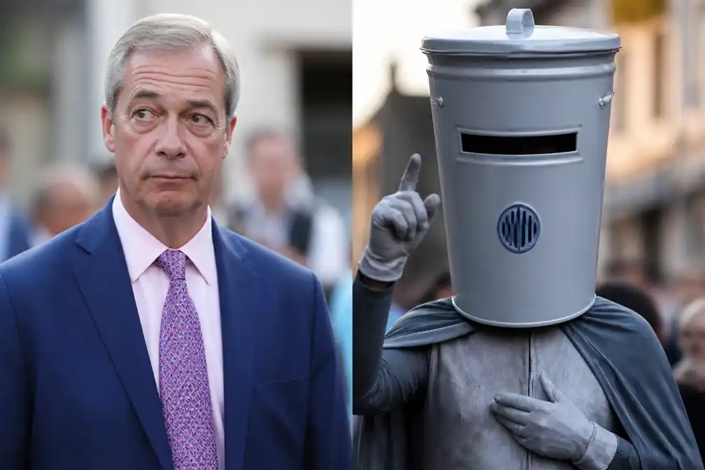 Farage krijgt Count Binface als tegenstander bij tussentijdse verkiezing Clacton