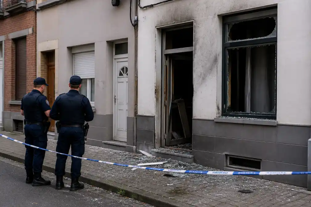 Explosie beschadigt gevel van woning in Molenbeek, geen gewonden
