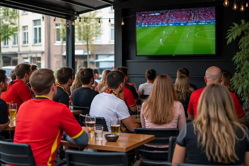 Denderleeuw laat extra schermen toe voor WK-wedstrijden met snelle procedure