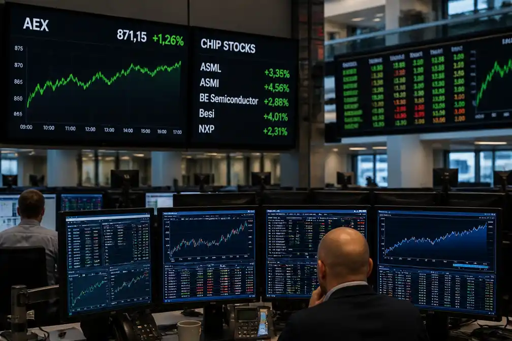 AEX herstelt onder aanvoering chipbedrijven te midden van spanningen VS-Iran