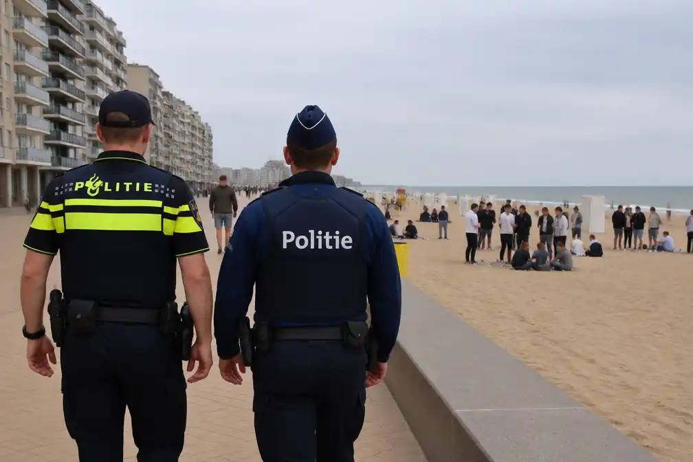 Nederlandse politie opnieuw in Knokke om overlast jongeren te bestrijden