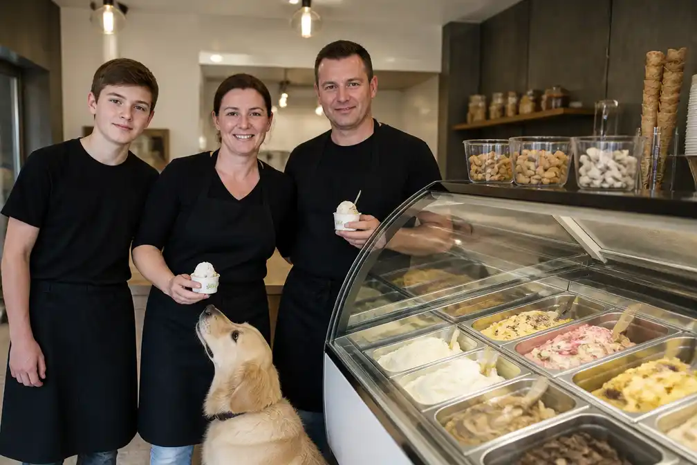 Nieuw ijssalon in Tremelo bedient zowel mensen als huisdieren