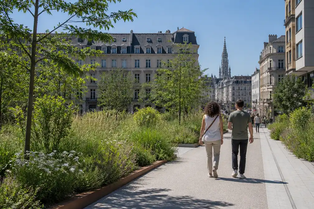 Brussel lanceert projectoproep voor verkoeling in duurzame stad