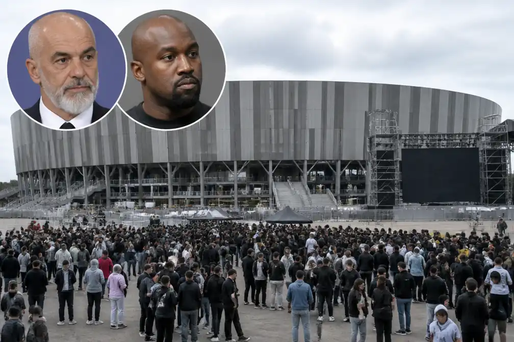 Albanese premier Edi Rama onder vuur om 4 miljoen euro subsidie voor concert Kanye West