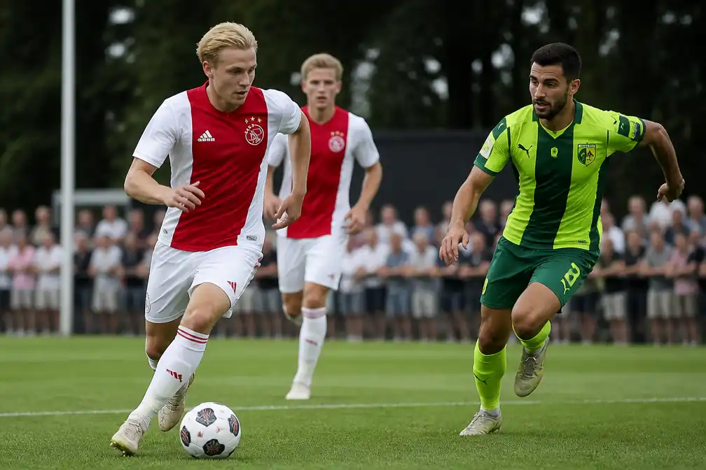 Ajax wint tweede oefenduel met 1-0 van AEK Larnaca onder nieuwe trainer Michel