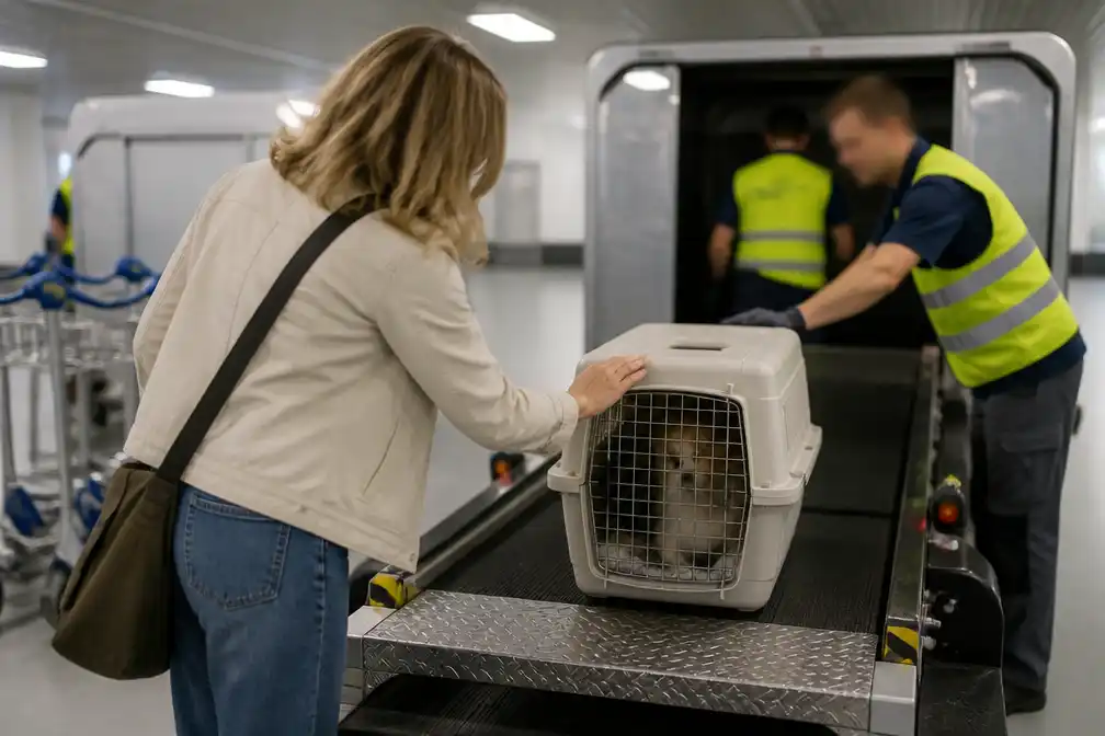 Achter de schermen op Schiphol: de zenuwslopende reis voor huisdieren