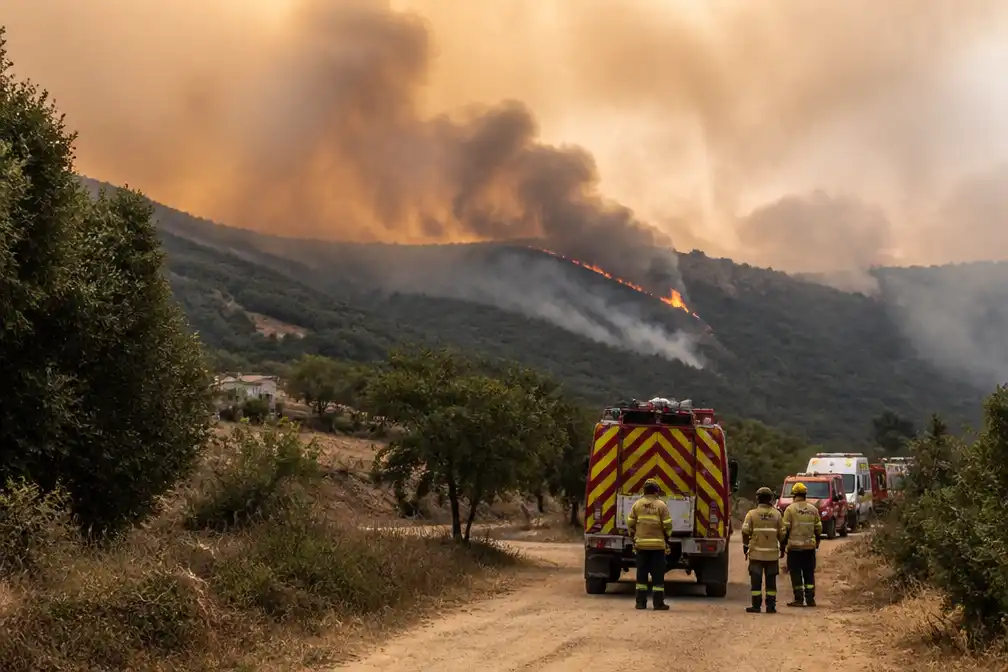 Bosbrand in Andalusië relatief onder controle, Belgische toeristen vermist