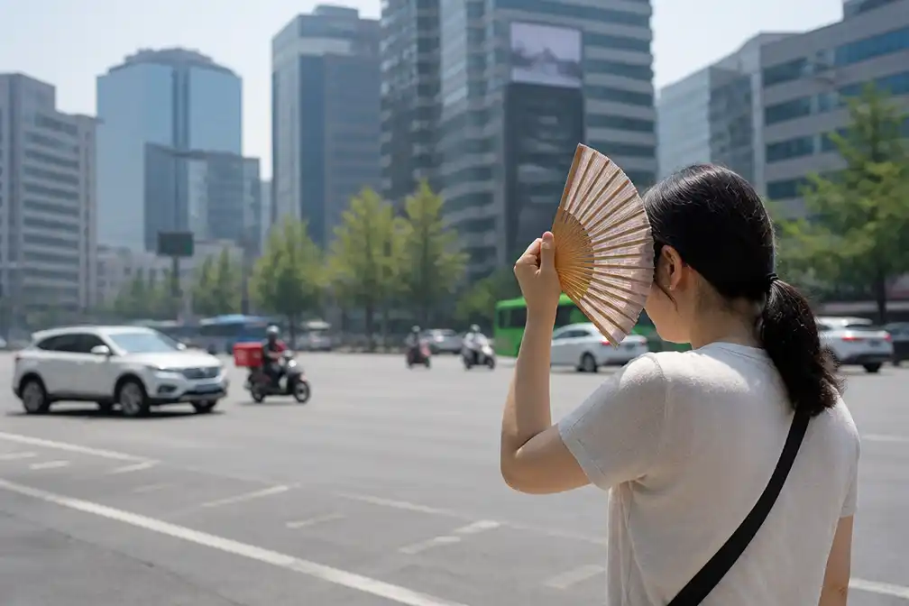 Zuid-Korea kondigt voor het eerst hoogste hittewaarschuwing af door hittegolf in zuidoosten
