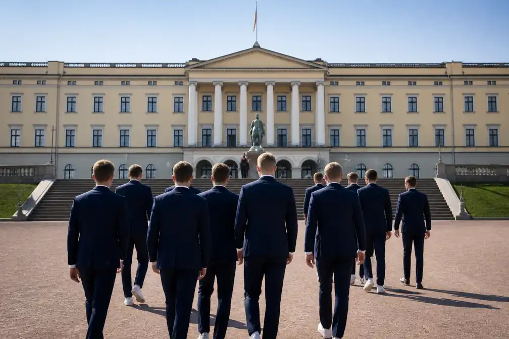 Koning Harald nodigt Noors voetbalelftal uit voor receptie op paleis