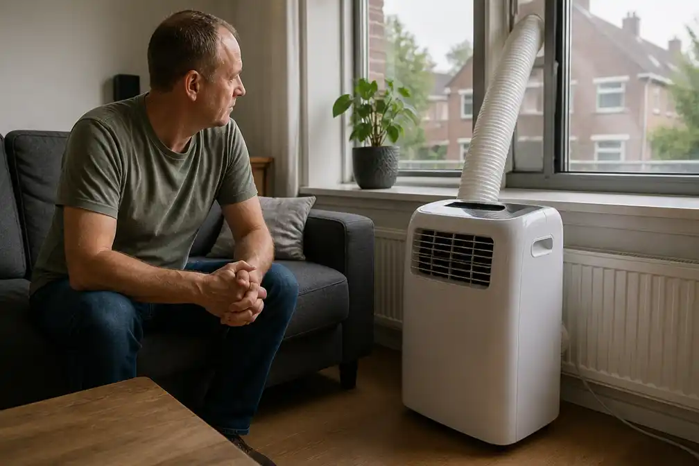 Marco gaf 499 euro uit aan mobiele airco, maar woonkamer bleef 30 graden