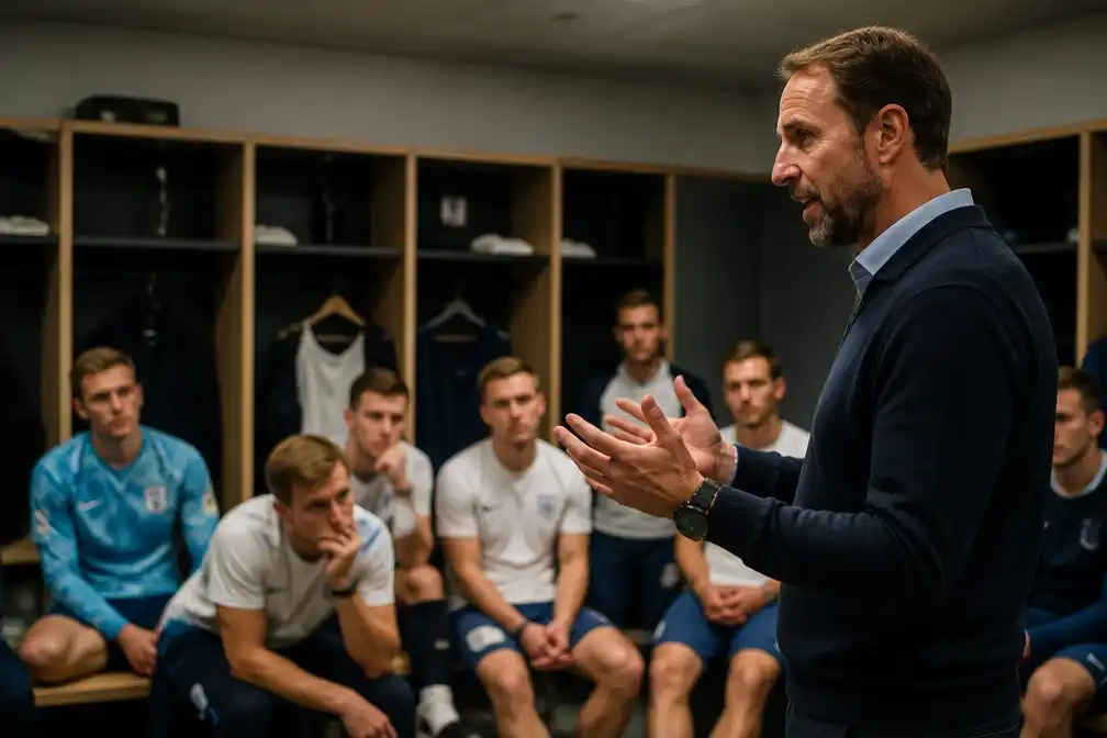 Kroonprins Haakon spreekt Noors voetbalelftal moed in na WK-nederlaag