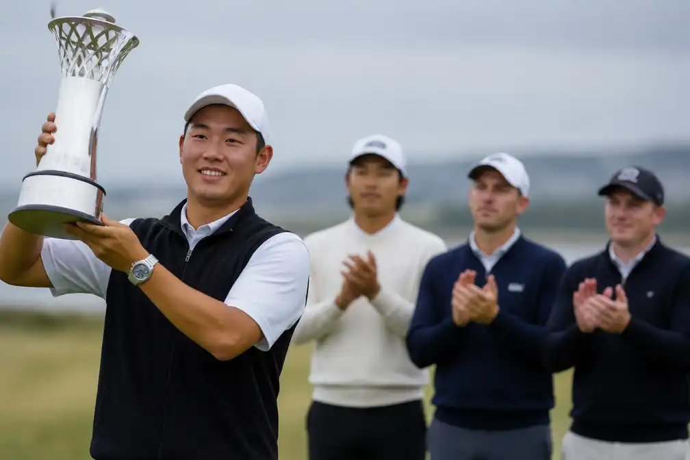 Tom Kim wint Scottish Open, breekt driejarige titelloze periode