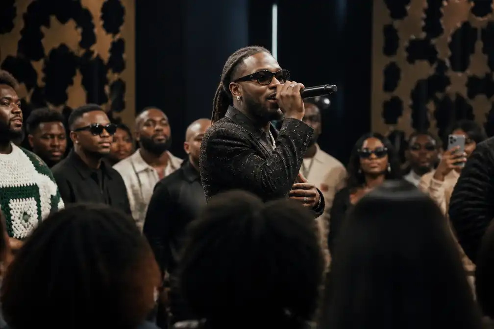 Burna Boy geeft exclusief optreden bij Omroep ZWART