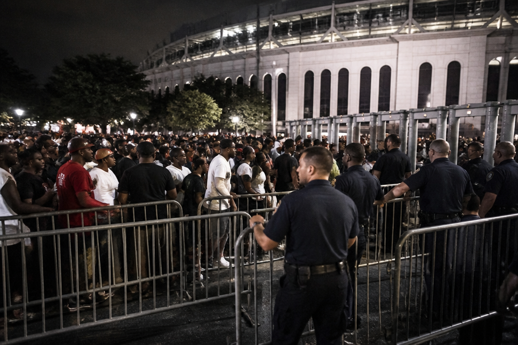 Jay-Z pas na middernacht op podium na chaos bij Yankee Stadium