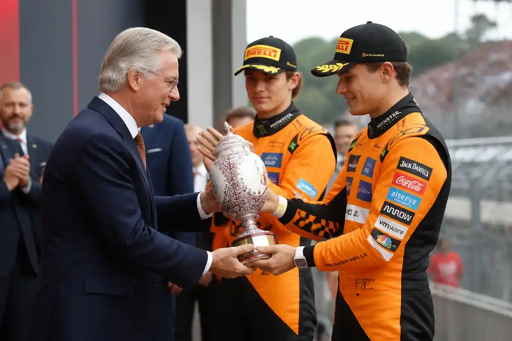 Grand Prix van België dit weekend, Koning Filip reikt trofee uit