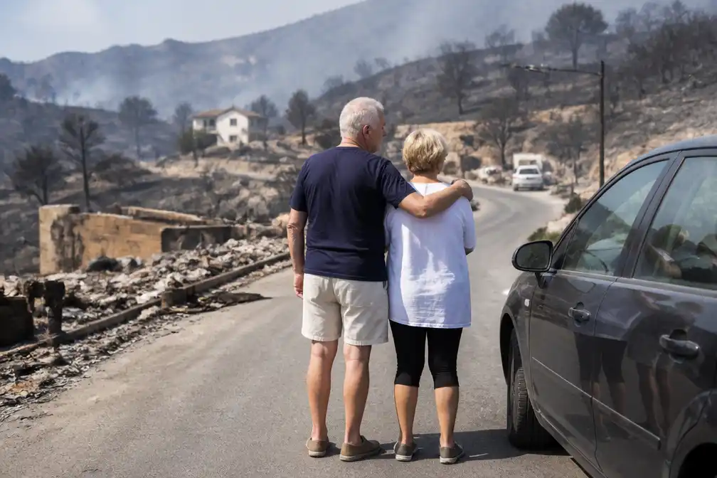 Brit overleeft Spaanse bosbrand door te schuilen in auto, vrouw sterft tijdens vlucht te voet
