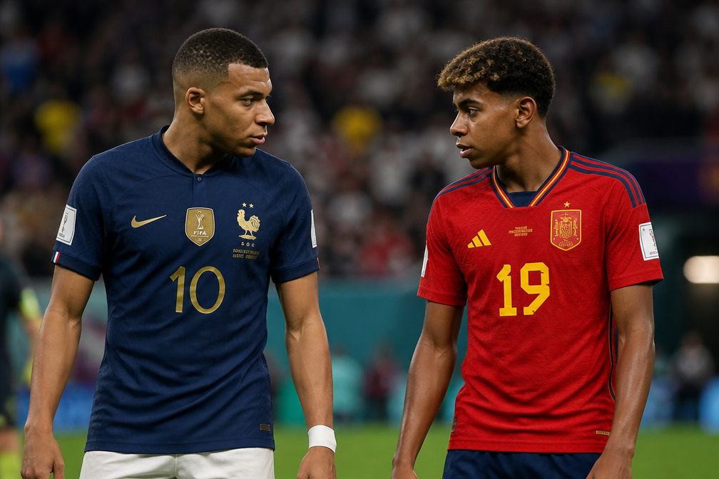 Mbappé tegen Yamal: Frankrijk en Spanje treffen elkaar in Texas in WK-halve finale