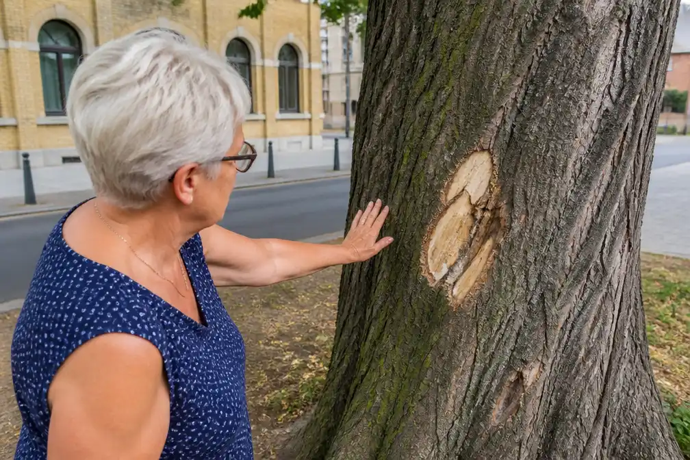 Vandaal beschadigt opnieuw 80-jarige paardenkastanje in Ieper