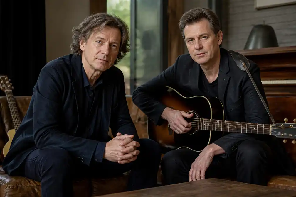 Maarten Heijmans en Xander Vrienten starten theatervoorstelling 'Wachtend op de dood'