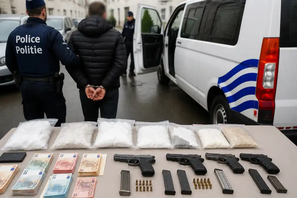 Brusselse politie arresteert 270 drugverdachten in eerste helft 2026