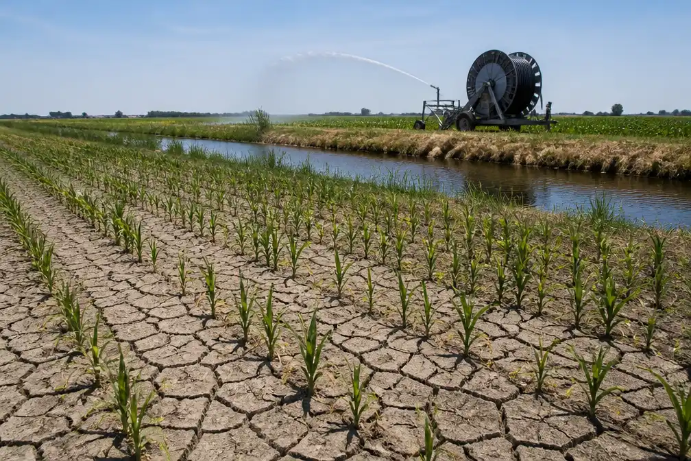 Droogte nog geen rampscenario voor boeren, waarschuwt LTO
