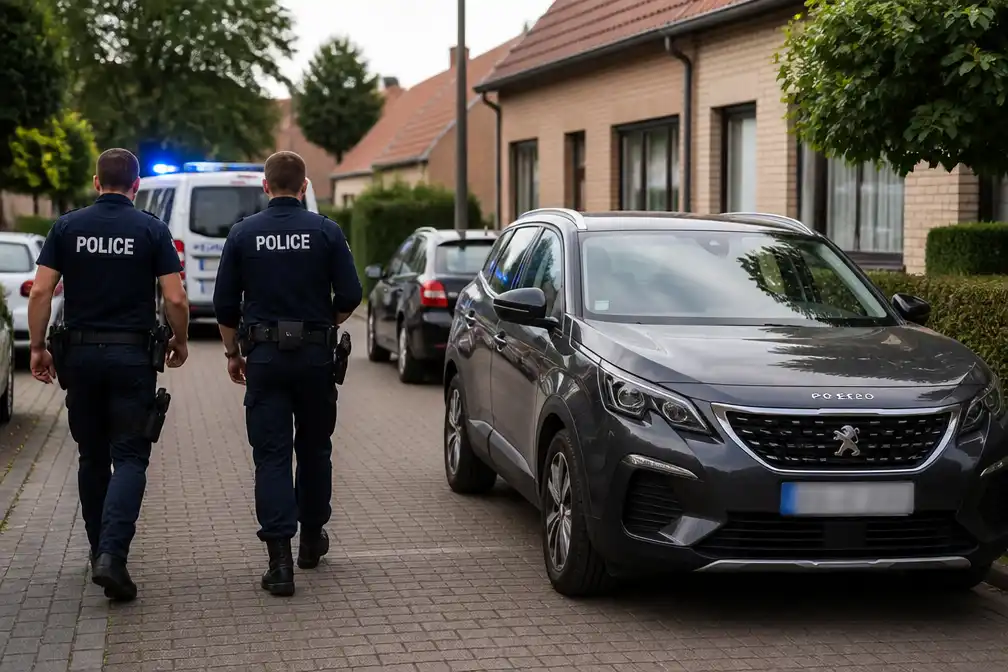 Politie arresteert 2 autodieven in Wervik, derde verdachte voortvluchtig