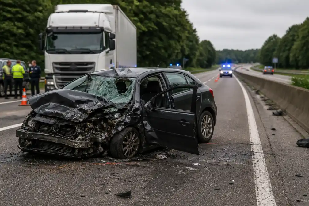 Vrouw (20) uit Deerlijk omgekomen bij vrachtwagenongeval op weg naar vakantie in Frankrijk