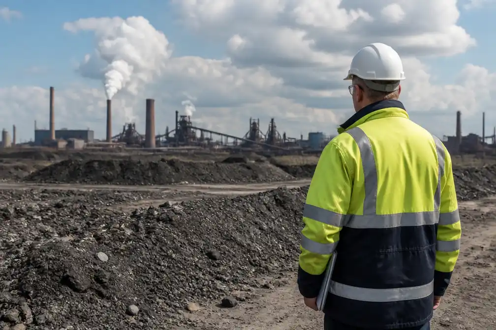 Tata Steel gaat vervuiling door staalslakken opruimen in IJmuiden