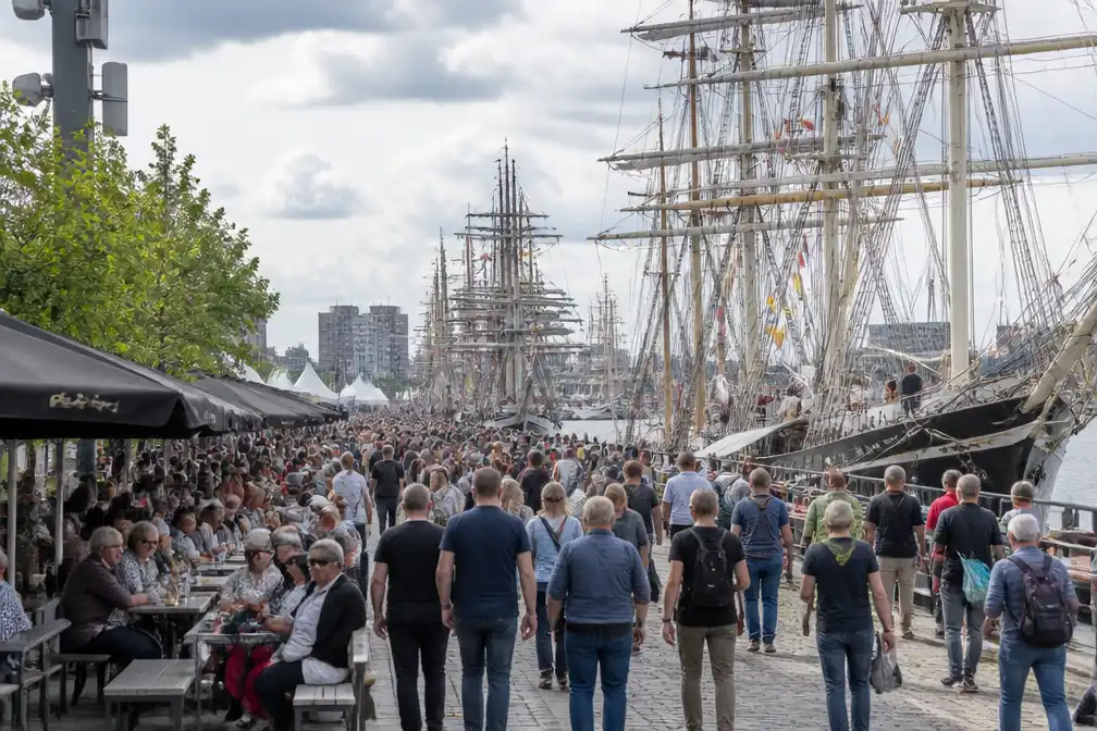 Meer dan half miljoen bezoekers bij Tall Ships Races in Antwerpen