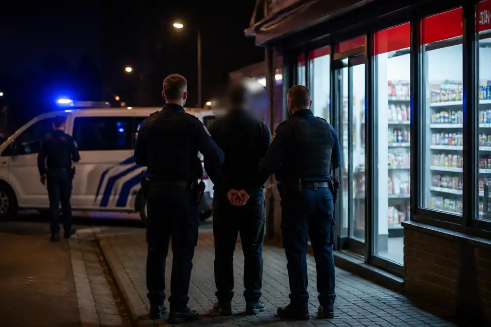 Uitbater nachtwinkel Vorselaar gewond bij diefstal, verdachte opgepakt