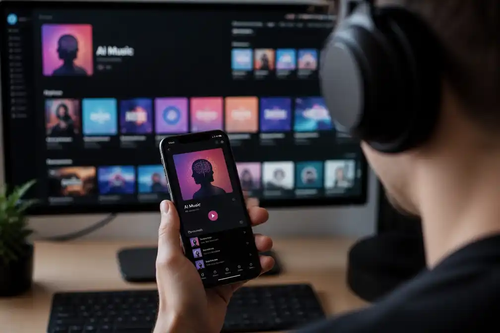 Streamingdienst stopt met betalen voor AI-muziek; platforms worstelen met lawine aan AI-nummers