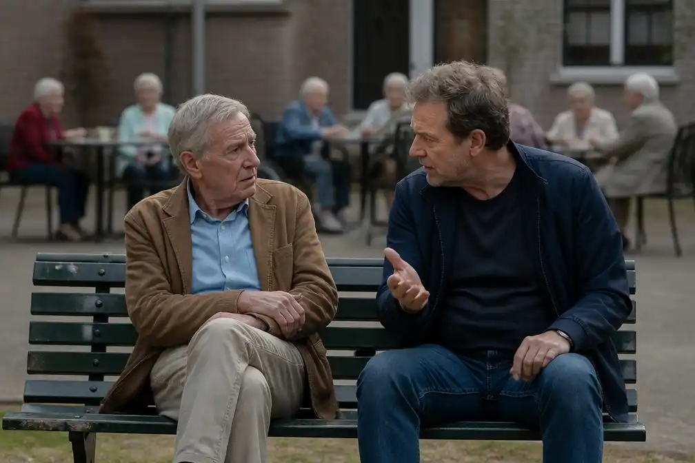 Film 'Zondag de negenste' gebruikt dementerende figuranten in droogkomisch drama