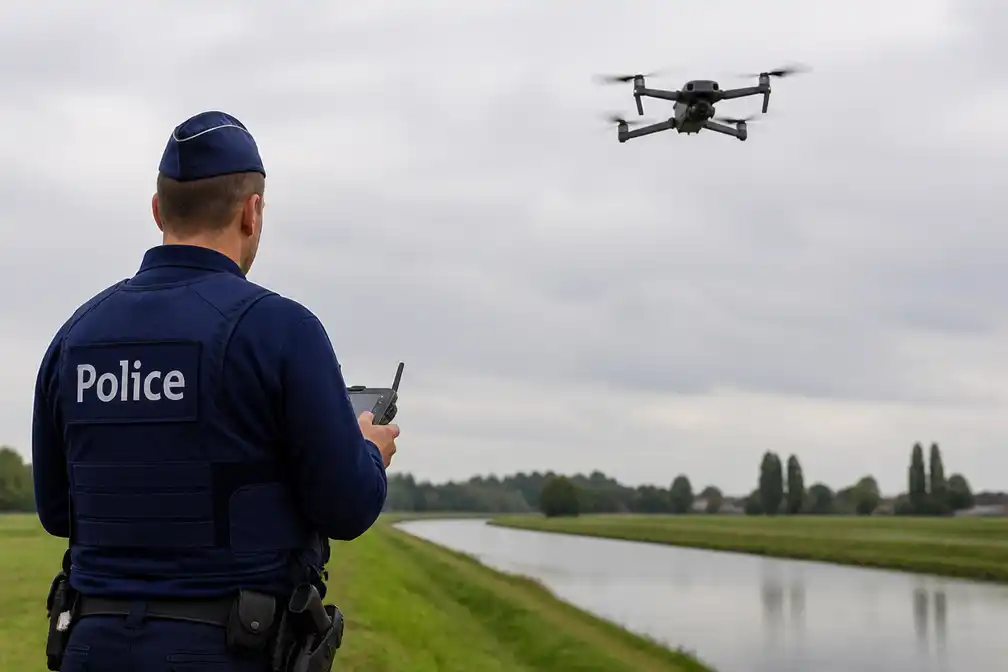 Politiezone Schelde-Leie zet twee drones in voor snellere en veiligere interventies