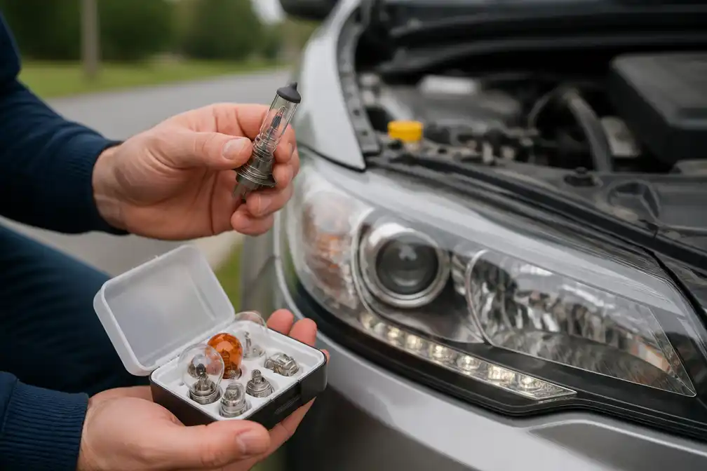 Auto-expert beantwoordt: bent u verplicht reservelampjes in de auto te hebben?