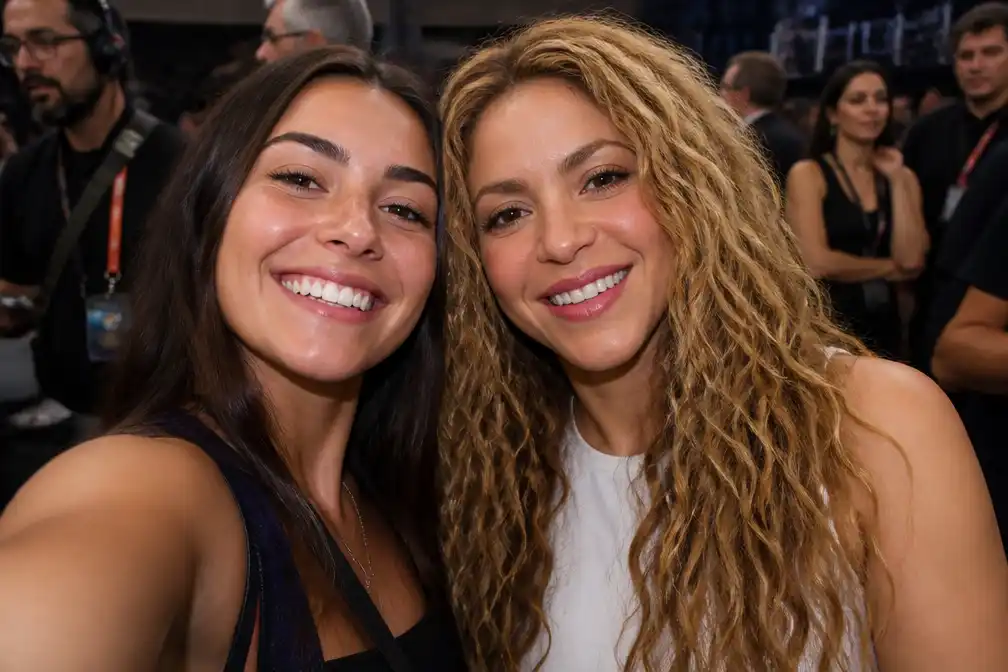 Belgische influencer Céline Dept voegt selfie met Shakira toe aan groeiende collectie